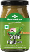 Homemakerz Green Chili Sauce - 200 gms