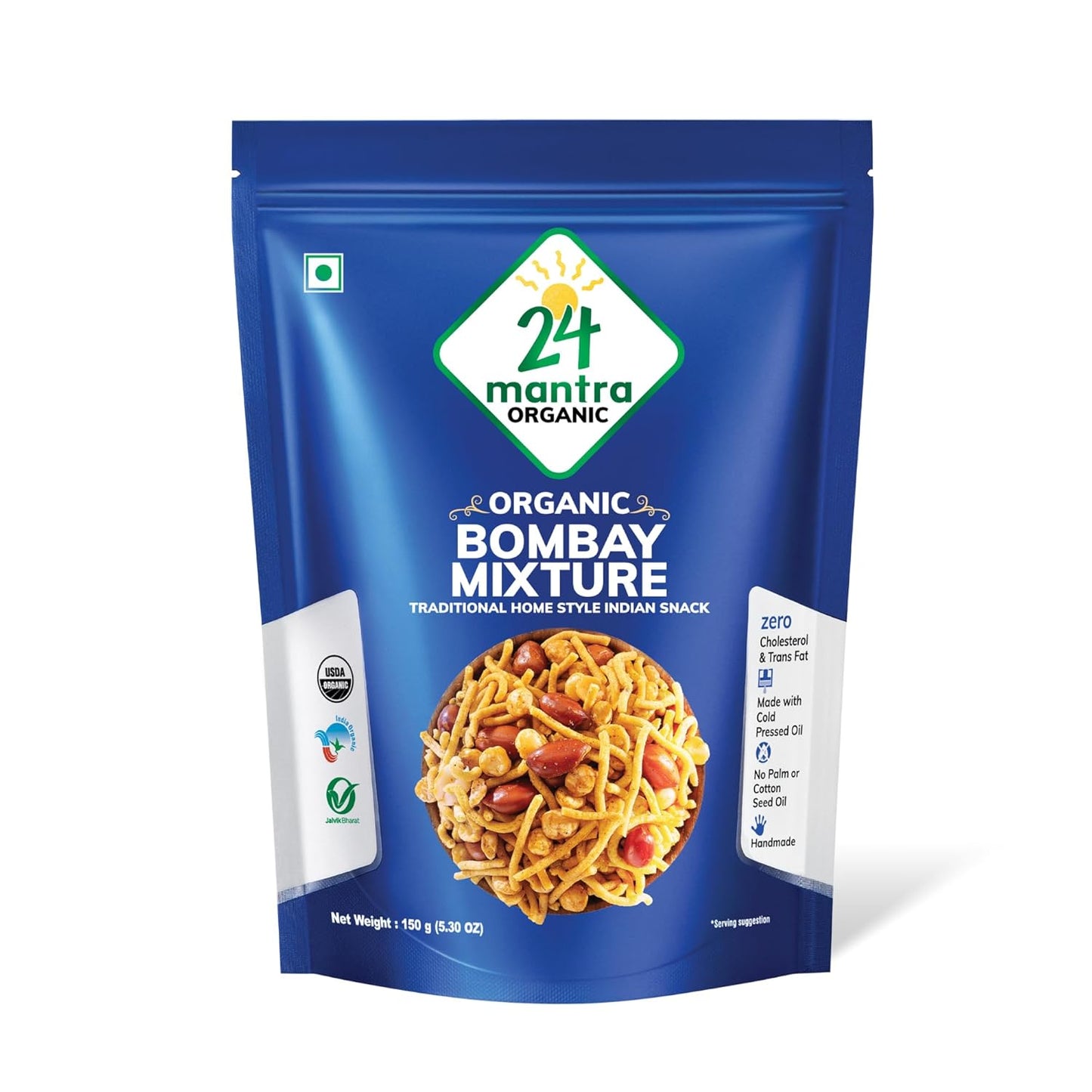 24 Mantra Organic Bombay Mixture - 150 gms