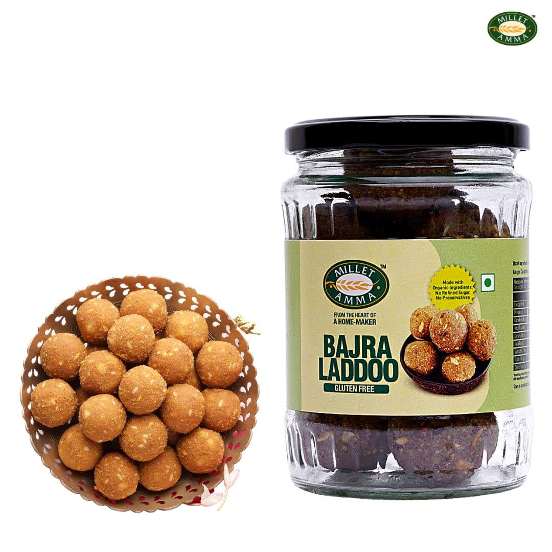 Millet Amma Bajra Ladoo Made with Jaggery - 300 gms