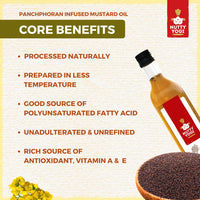 Nutty Yogi Organic Cold Pressed Mustard Oil