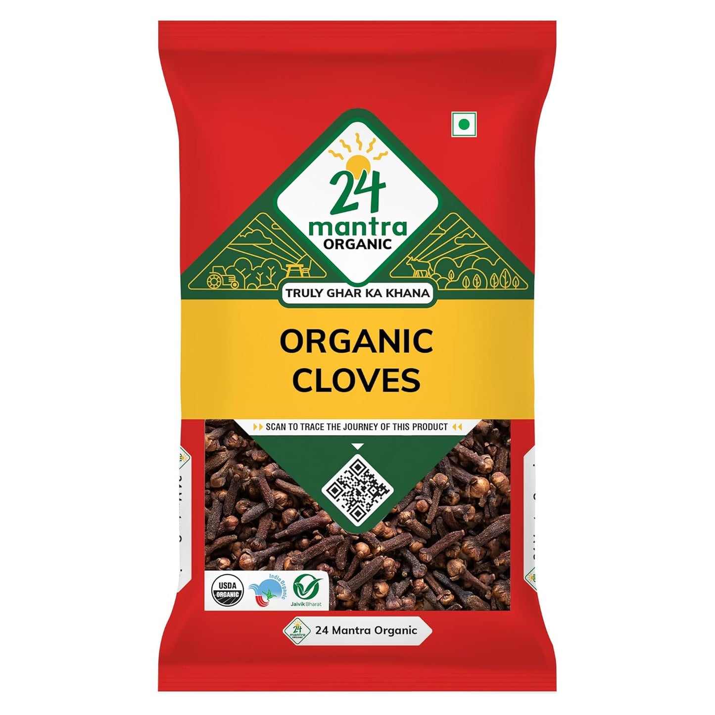 24 Mantra Organic Cloves - 50 gms