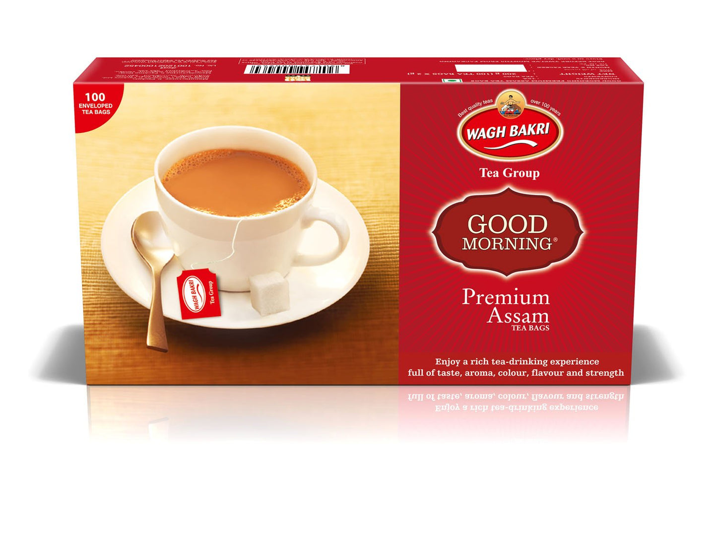 Wagh Bakri Premium Assam Tea with Envelop  - 200 gms