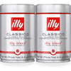 Illy Classico Classic Roast Coffee Beans - 250 gms Each (Pack Of 2)
