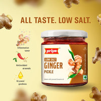 Priya Low Salt Ginger Pickle - 210 gms