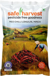 Safe Harvest Red Chilli Long with Stem - 200 gms