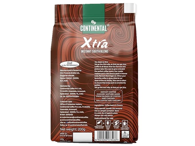 Continental Coffee Xtra Instant Coffee Powder - 200 gms