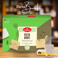 Haldiram's Special Pista Burfi - 400 gms (pack of 2)