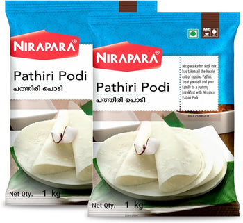 Nirapara Pathiri Powder| No Added Preservatives and Colour| Hygienically Packed| 1Kg x 2| 2 Kg