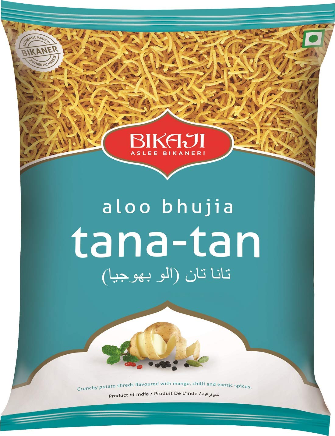 Bikaji Aslee Bikaneri Tana Tan Aloo Bhujia - 1000 gms