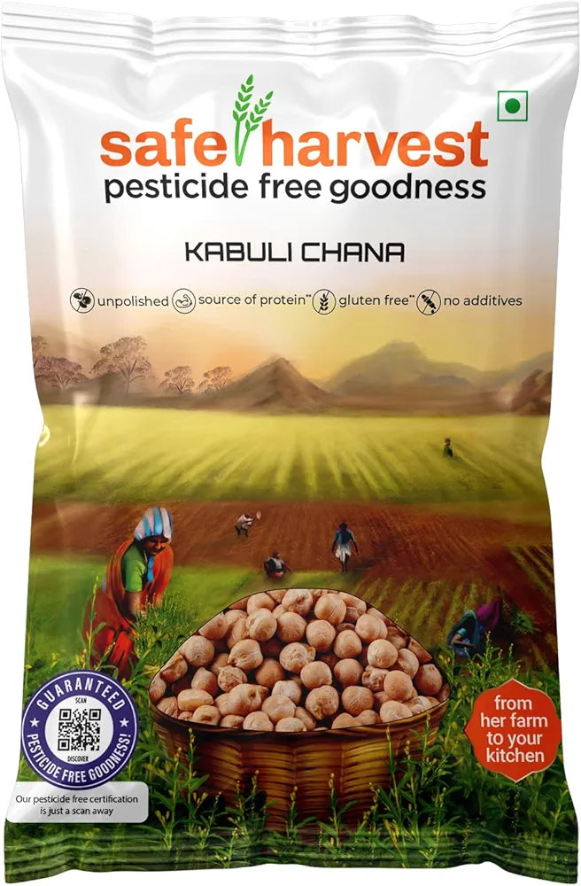 Safe Harvest Kabuli Channa, 500g