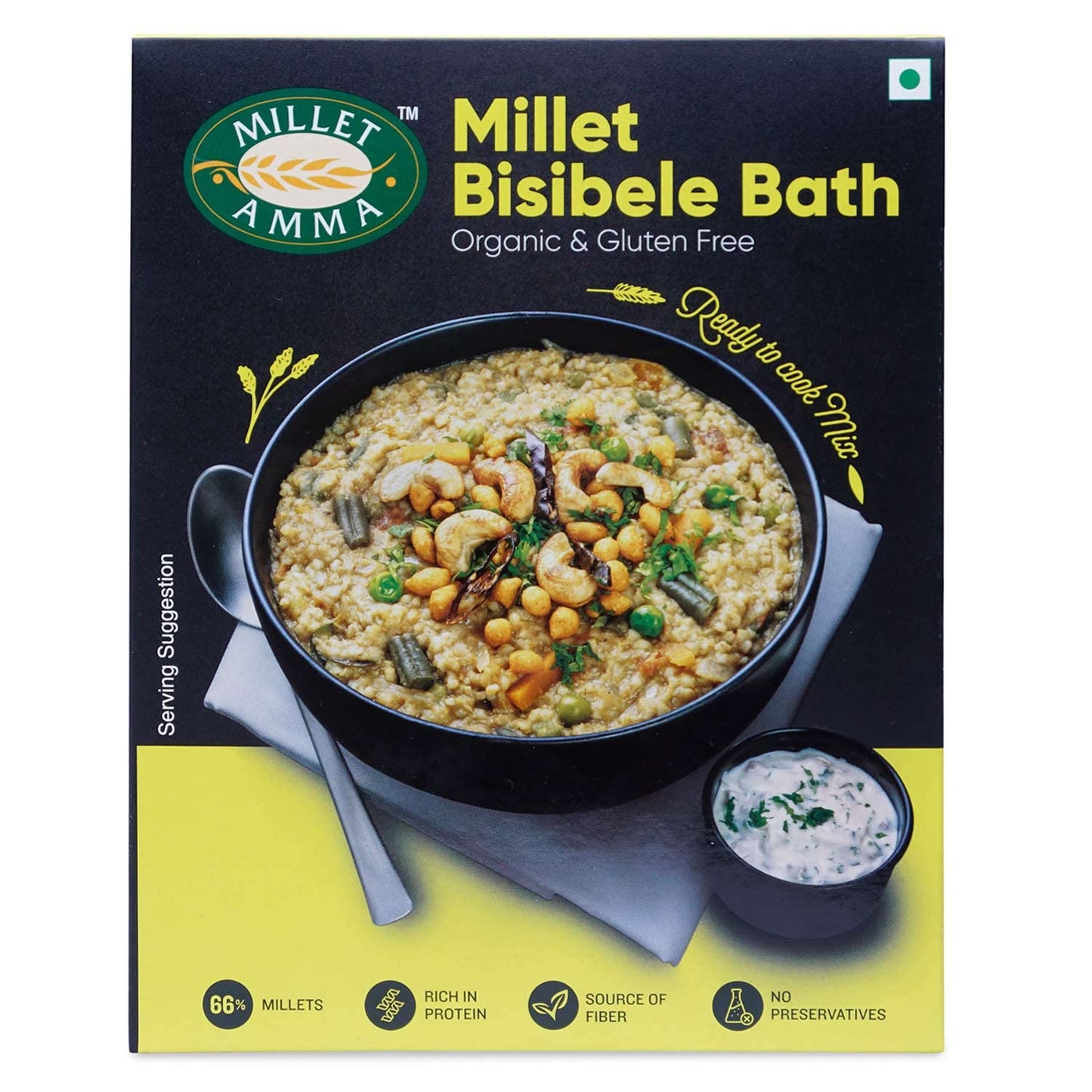 Millet Amma Millet Bisibele Bath - 250 gms