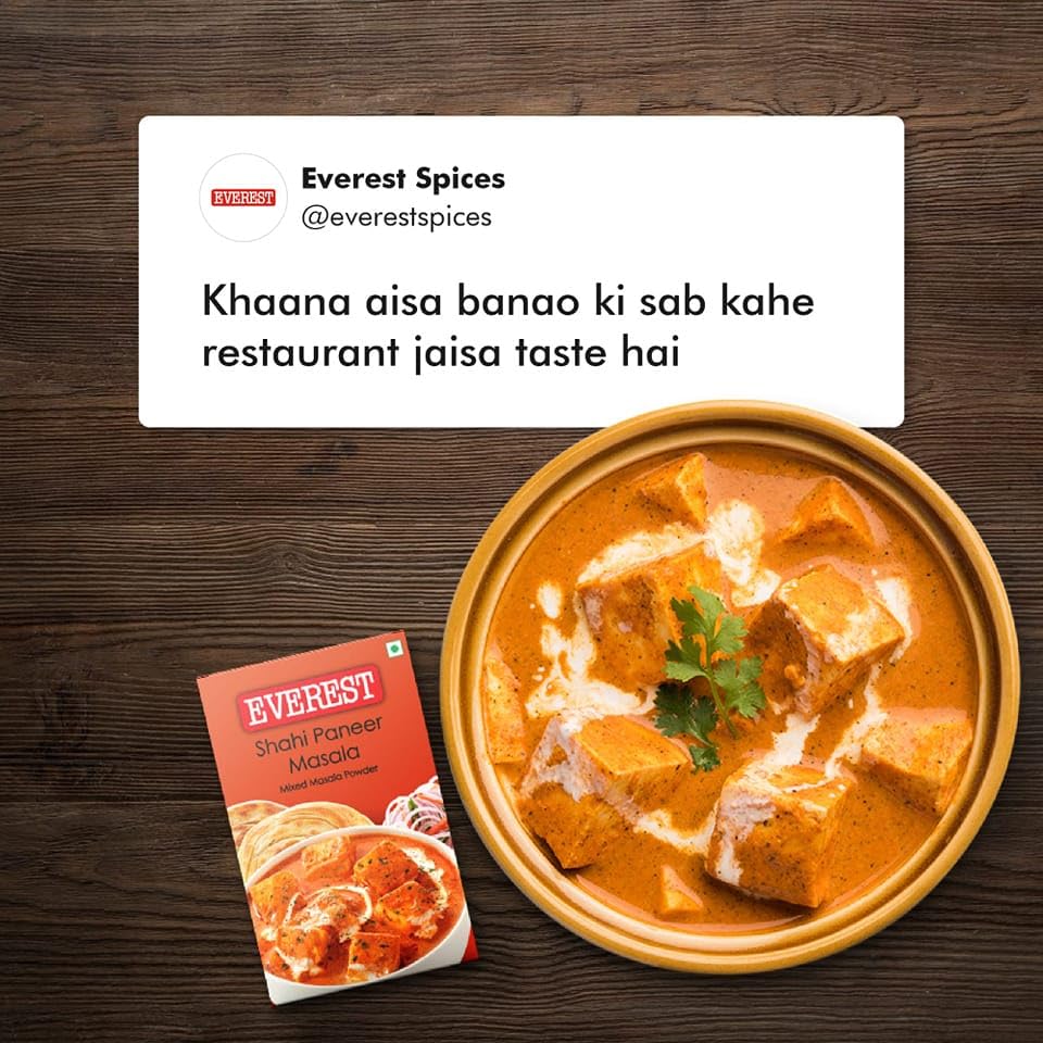 Everest Shahi paneer Masala - 100 gms