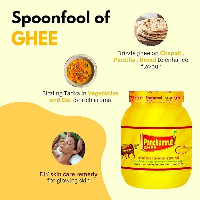 Panchamrut Desi Premium Cow Ghee