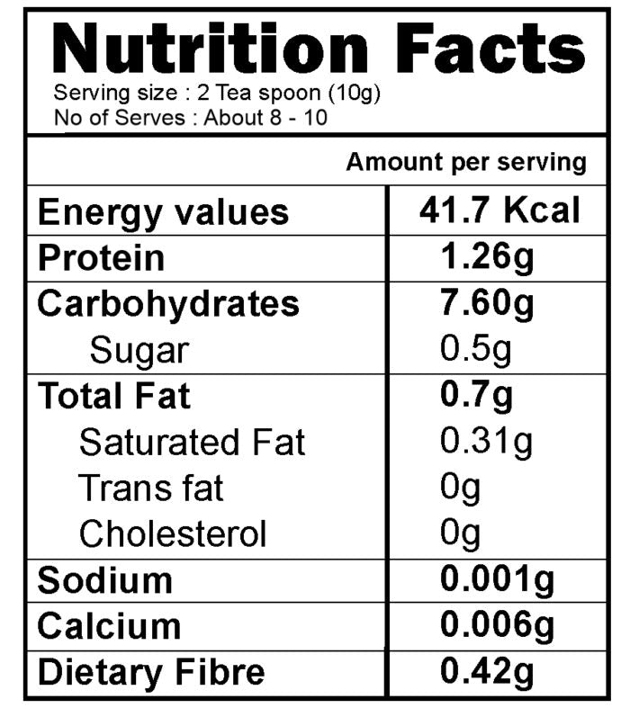 CHOCO RAGI ALMOND DRINK – TRIAL PACK [100G]