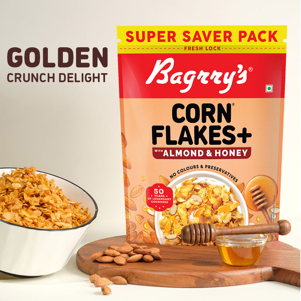 Corn Flakes Plus - Almond & Honey