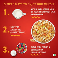 Crunchy Muesli - Almonds, Raisins & Honey