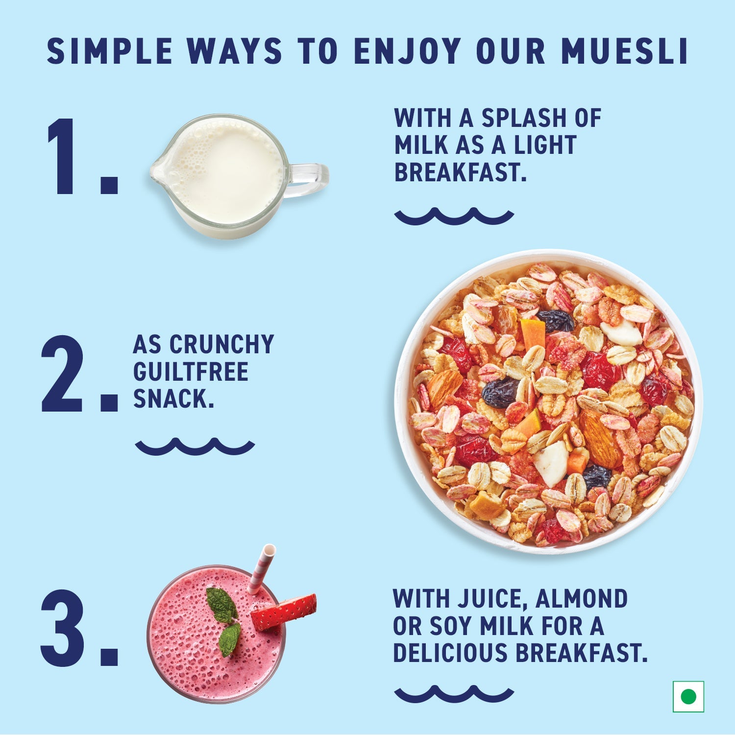 No Added Sugar – Fruits, Nuts & Seeds Muesli