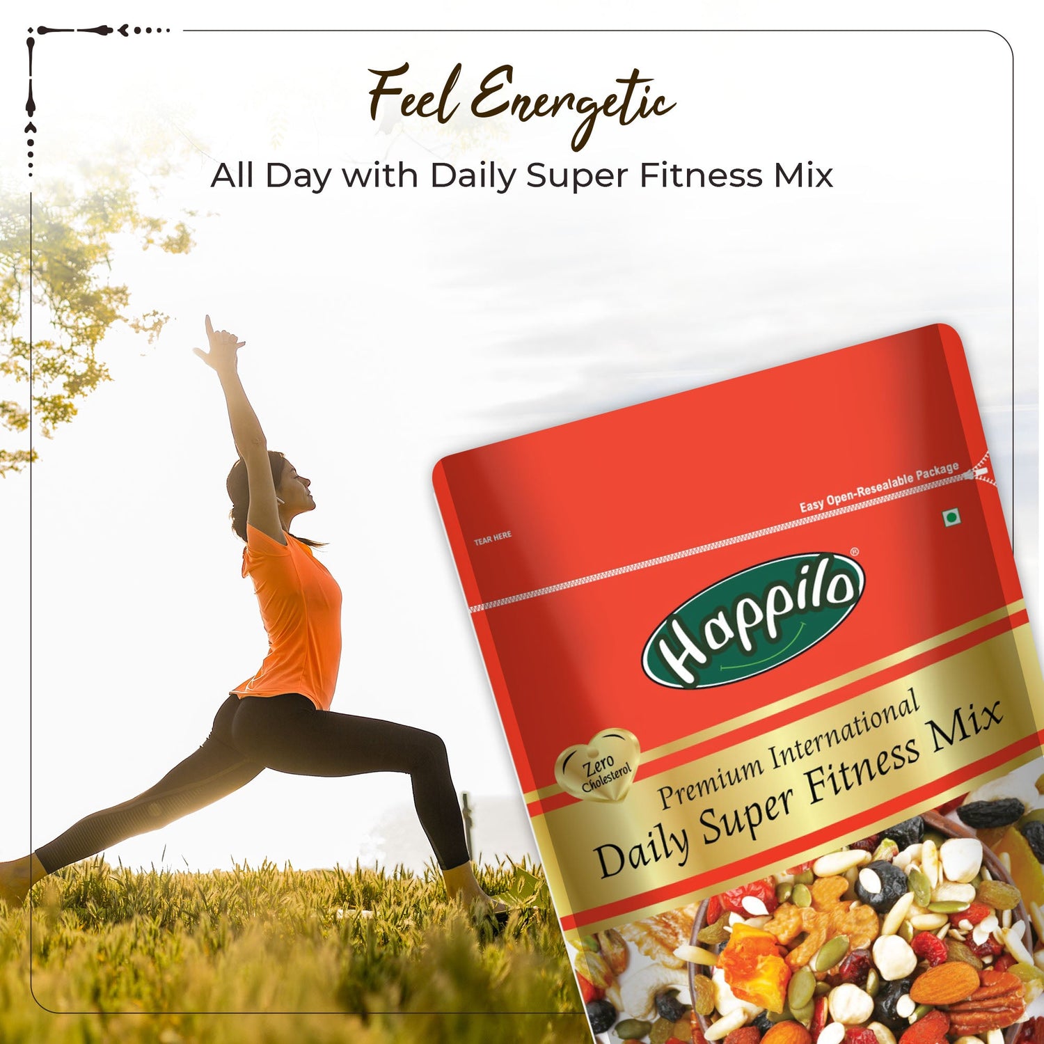 Happilo Nutritious Daily Super Fitness Trail Mix