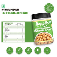 Happilo Premium Californian Almonds 250g Jar