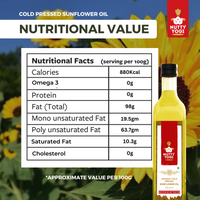 Nutty Yogi Organic Sunflower Oil