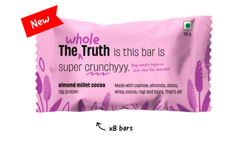 Almond Millet Cocoa - Pack of 8 Millet Bars