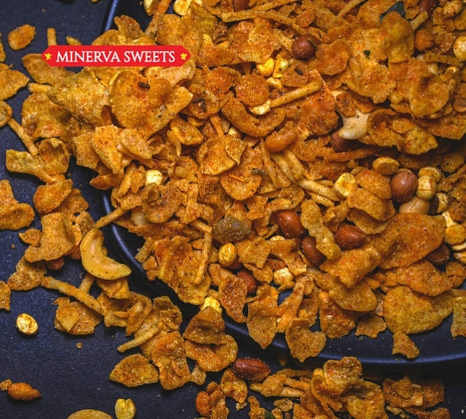 Minerva Sweets Makai Chudwa - Veeha Foods