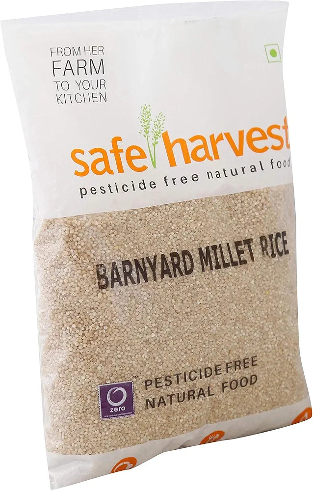 Barnyard Rice Safe Harvest Barnyard - Millet Rice - 500 gms – Veeha Foods
