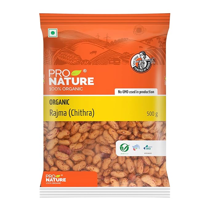 Pro Nature Organic Rajma (Chithra) - 500 gms