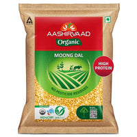 Aashirvaad Organic Moong Dal - 1 kg