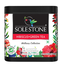 Sole Stone Wellness Collection Hibiscus Green Tea - 100 gms