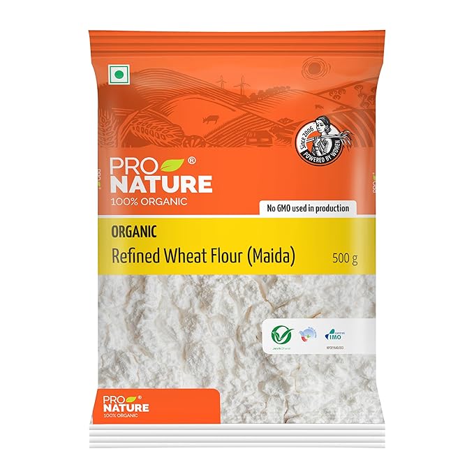 Pro Nature Organic Flour Maida - 500 gms