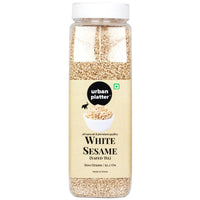 Urban Platter White Sesame (Safed Til) Seeds Shaker Jar - 600 gms