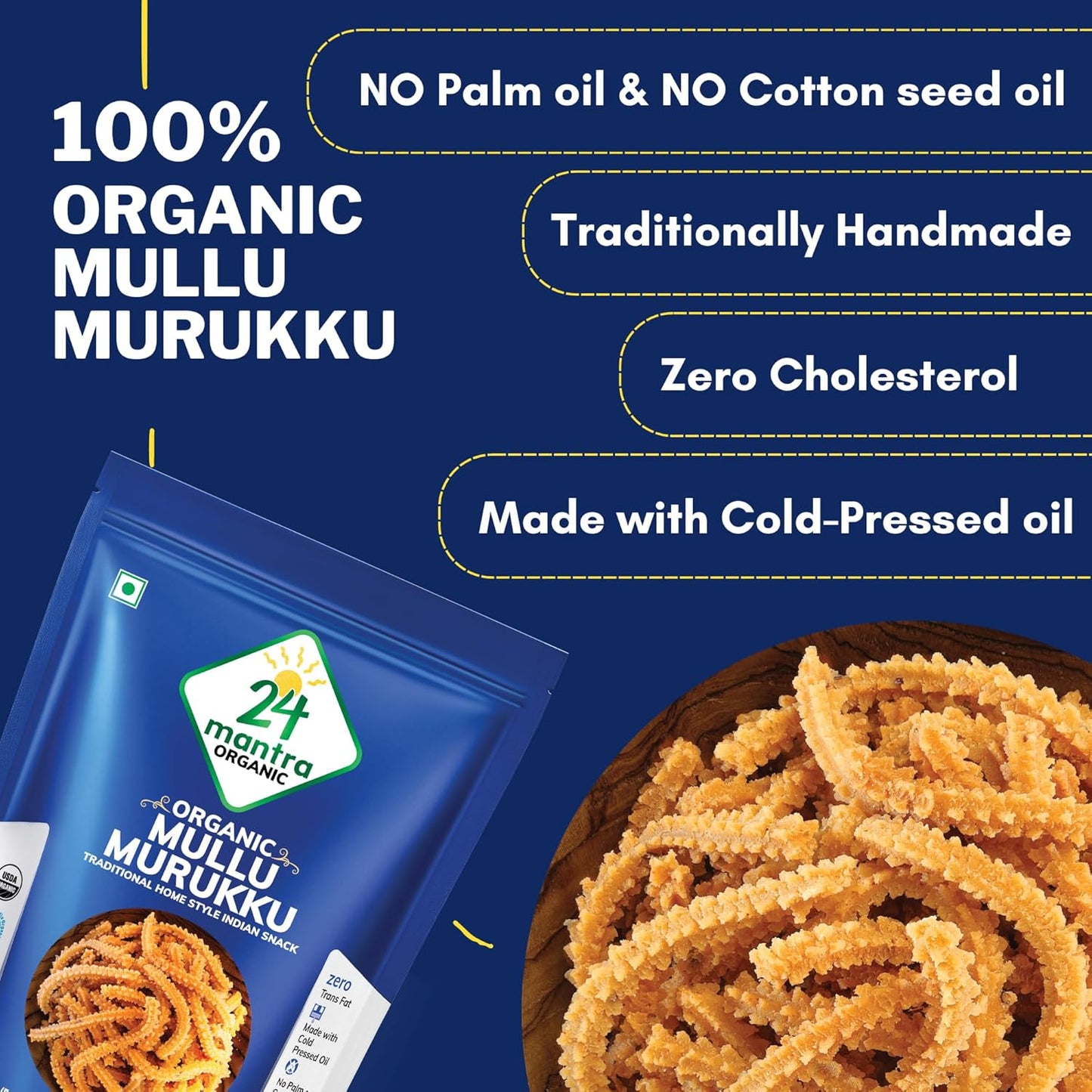 24 Mantra Organic Mullu Mrurkku - 150 gms