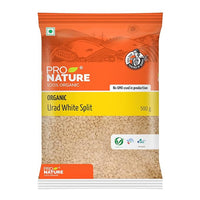 Pro Nature Organic Urad White Split - 500 gms