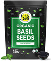 5:15PM Basil Seeds Organic Raw Basil Seeds  - 250 gms