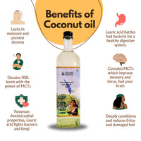 Village Company Wood Pressed Coconut Oil - 1000 gms