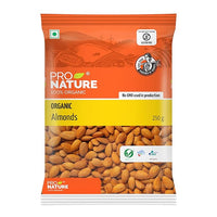 Pro Nature Organic Almonds - 250 gms