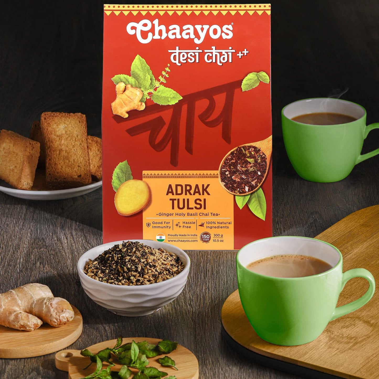 Ginger Tulsi Chai