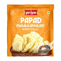 Priya Masala Appalam Papad - 100 gms Each (pack of 4)