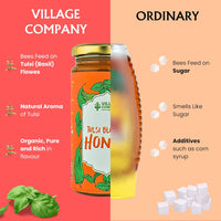 Village Company Organic Tulsi Honey - 300 gms