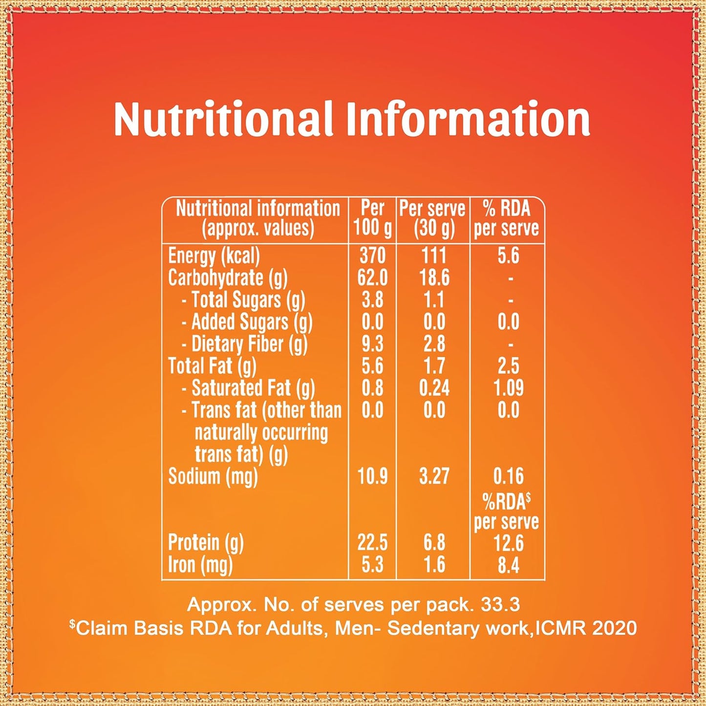 Aashirvaad Chana Besan - 1 Kg