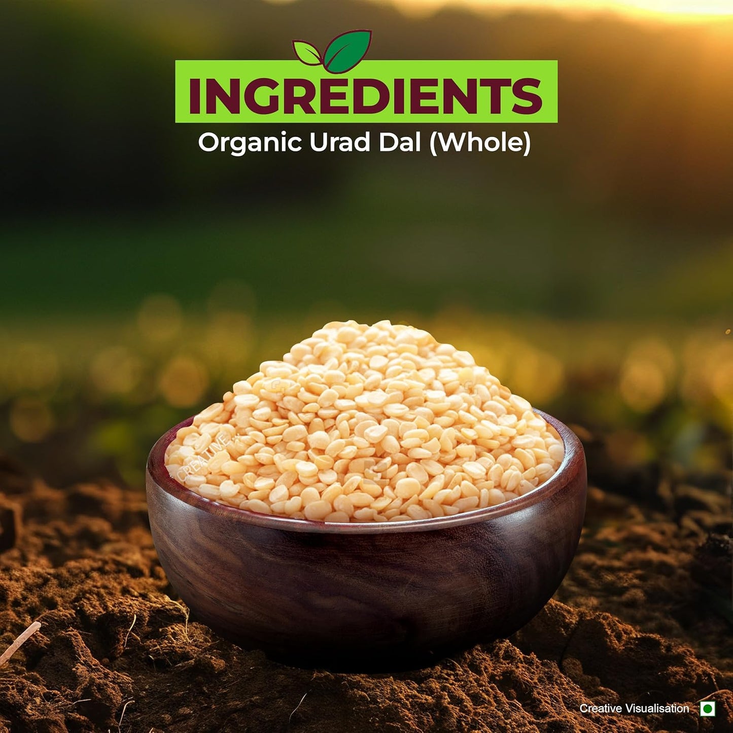 Aashirvaad Organic Urad Dal - 1 Kg