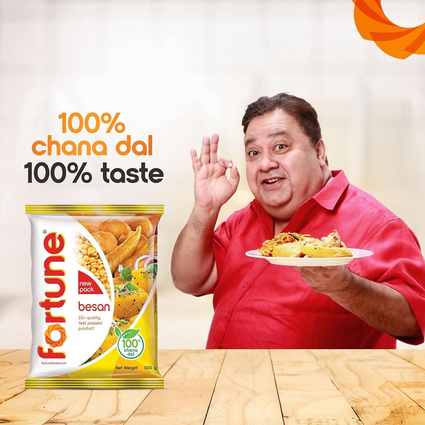 Fortune Chana Besan Chana Dal Taste - 500 gms