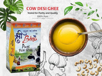 Shri Bhogh Cow Pure Desi Ghee - 1 L