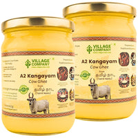 Village Company A2 Kangayam Desi Cow Ghee - 500 gms (pack of 2)