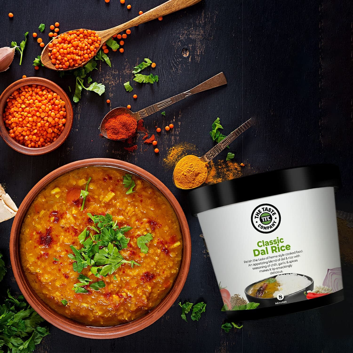 The Taste Company Classic Dal Rice - 240 gms(Pack of 3) - Veeha Foods