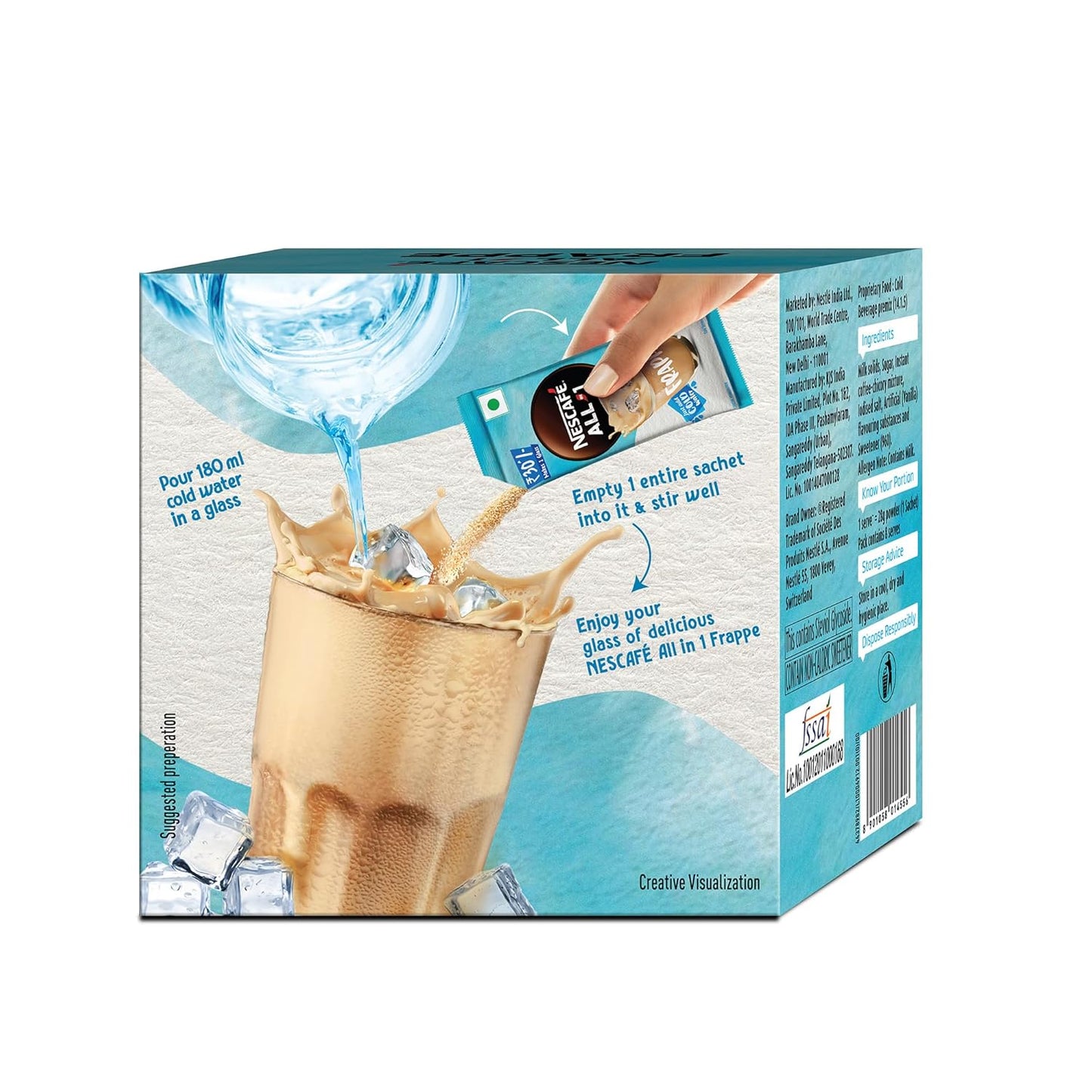 Nescafe Frappe Indulgent Cold Coffee - 224 gms