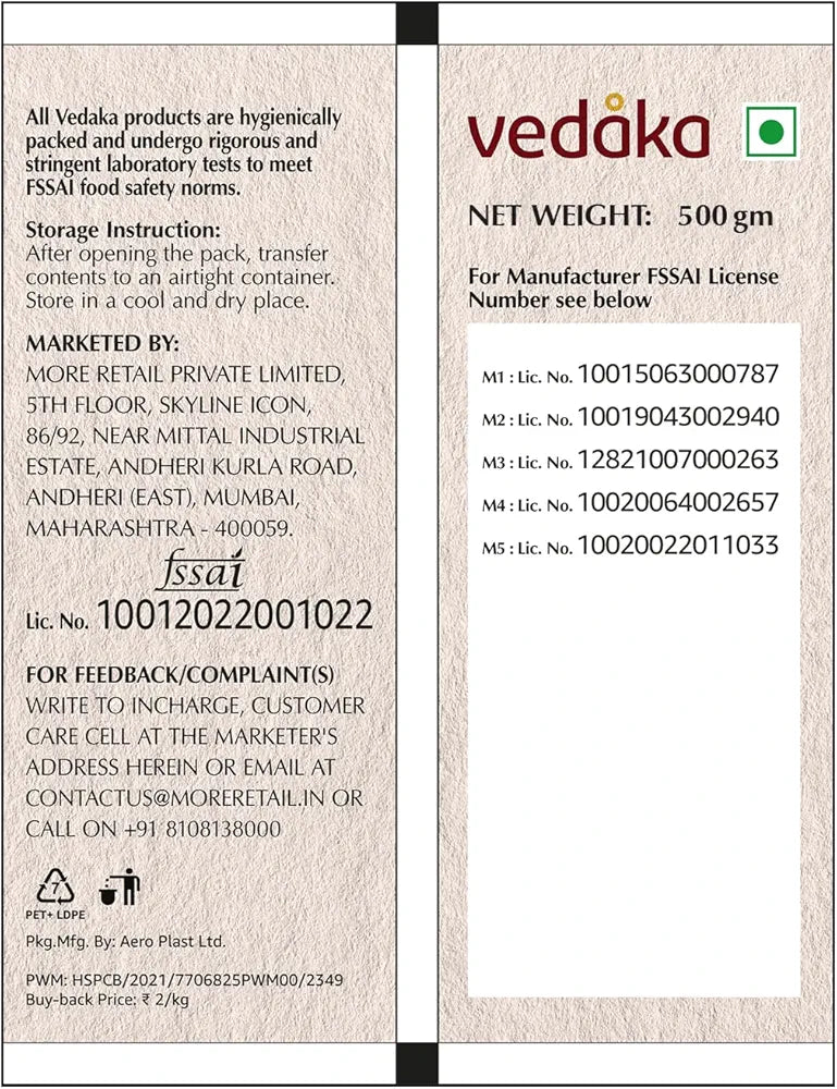 Amazon Brand - Vedaka Refined Wheat Flour , 1kg