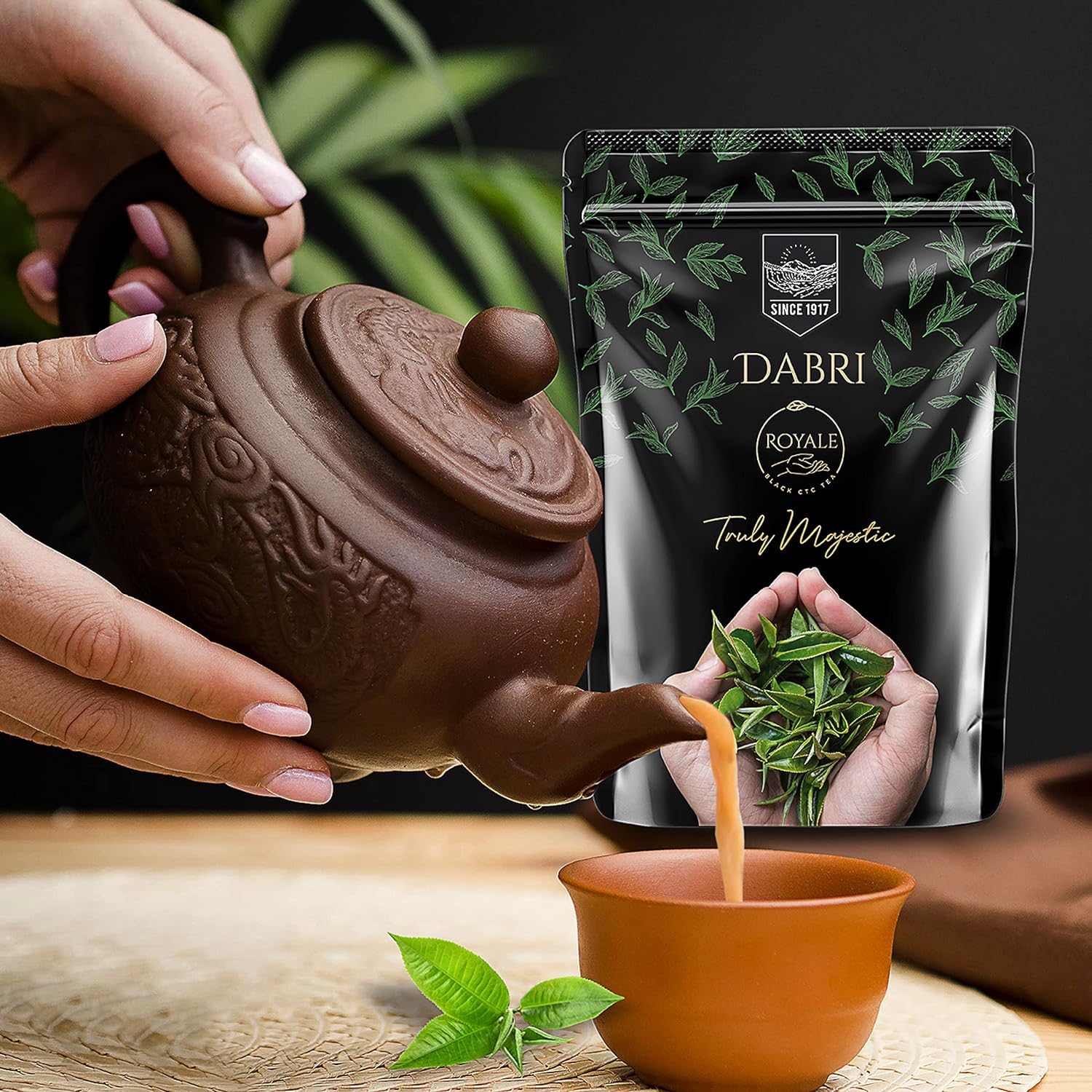 Dabri Royale Black Strong Ctc Tea - 1000 gms - Veeha Foods