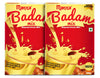 Manna Foods Badam Mix Real Bits of Badam  Instant Drink mix - 400 gms (Pack of 2)